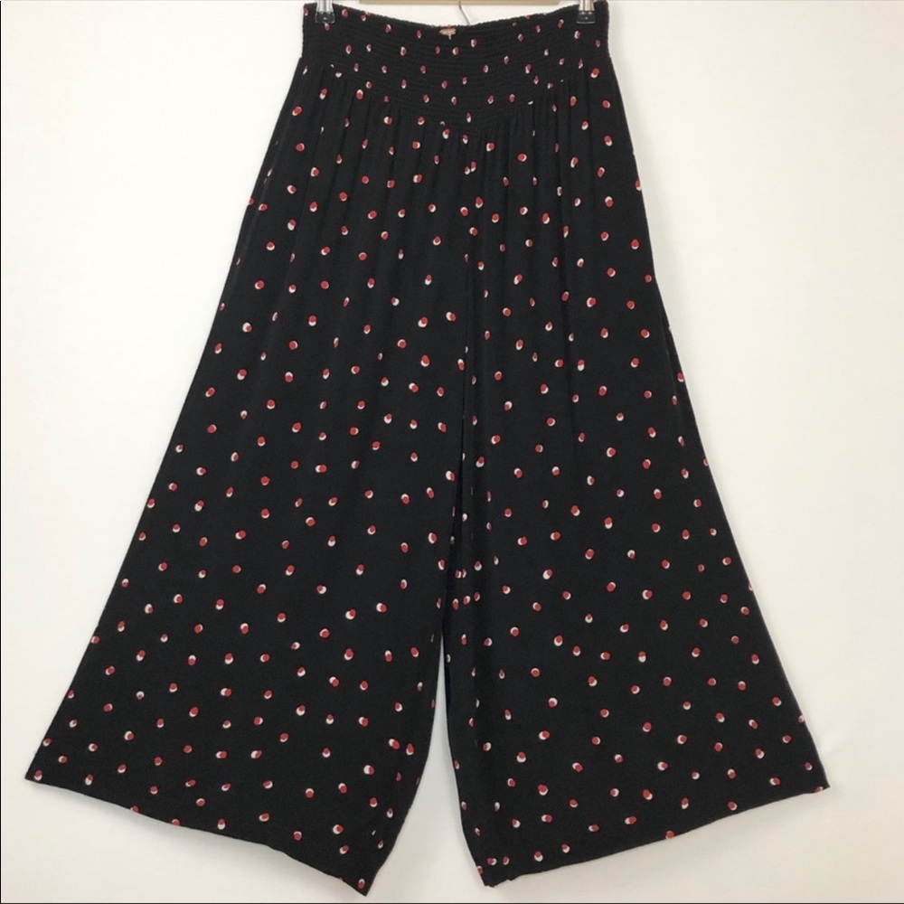 Free People palazzo pants cropped